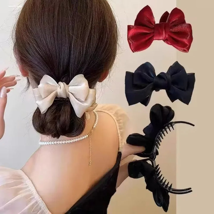 Elegant Bow Hair Clip for Women