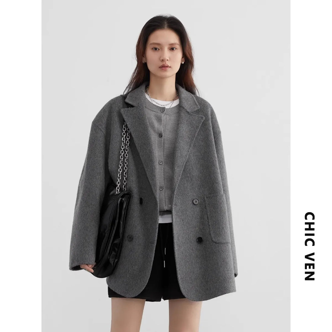 CHIC VEN Women Woolen Coat