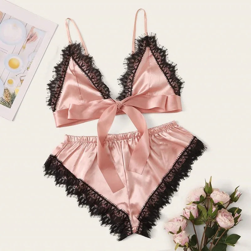 Sexy Babydoll Lingerie Sleepwear Pajamas