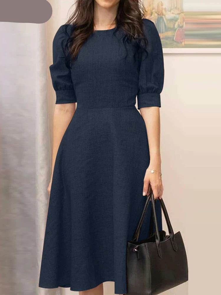 Elegant Women’s Summer Office Dress