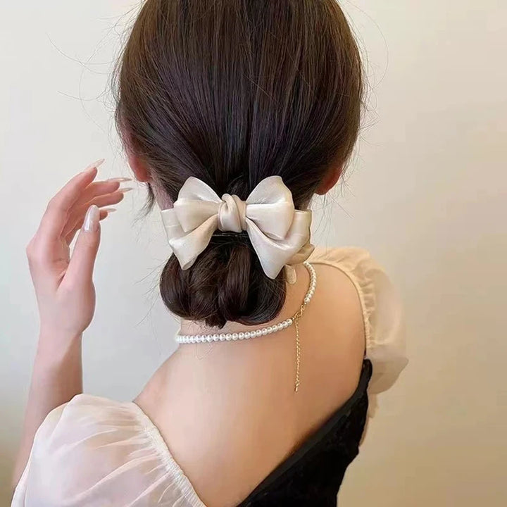 Elegant Bow Hair Clip for Women