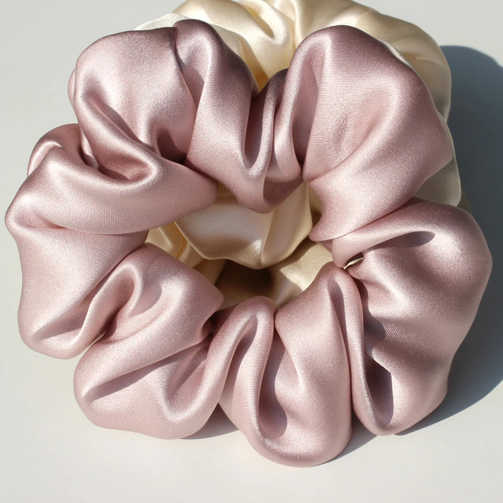 Luxurious Mulberry Silk Hair Scrunchies