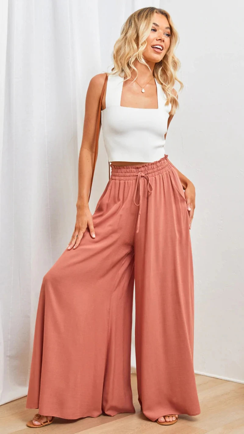 Summer Women's Wide Leg Pants