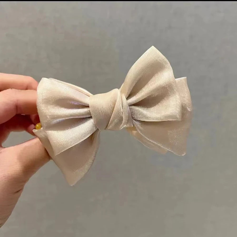 Elegant Bow Hair Clip for Women