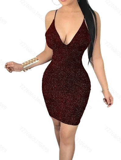 Sexy Sleeveless Bodycon Cami Dress