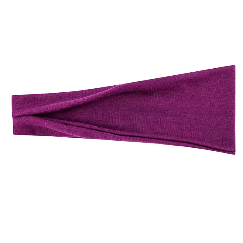 Solid Color Elastic Headband