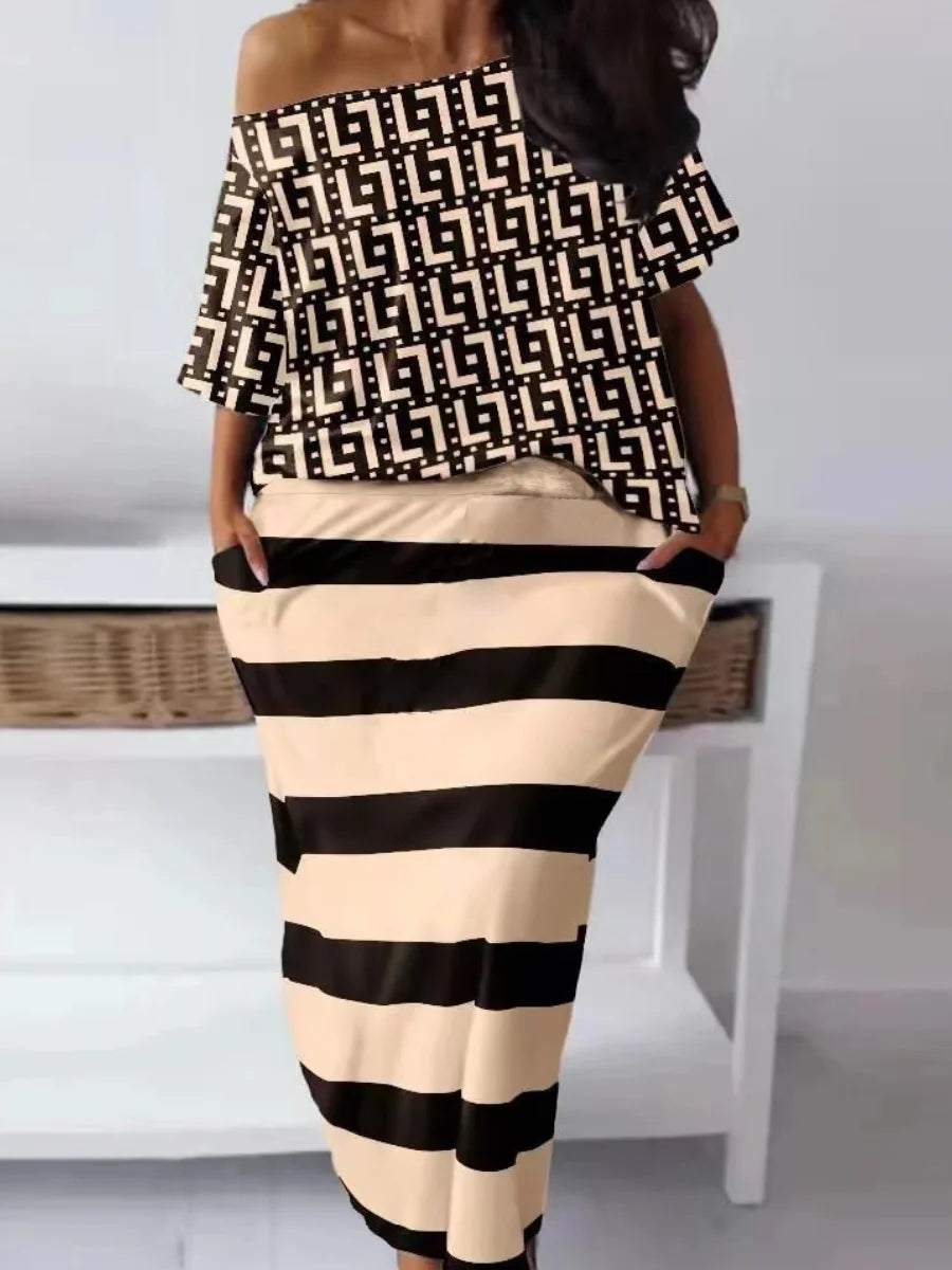 Plus Size Two-Piece Matching Set