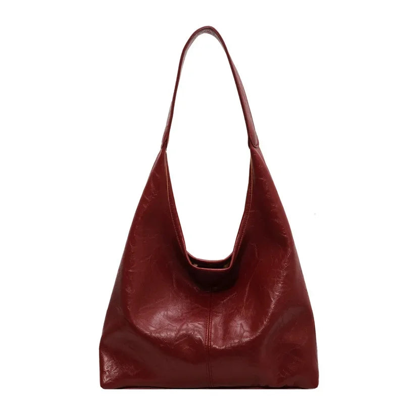 Soft Leather Hobo Trave Big