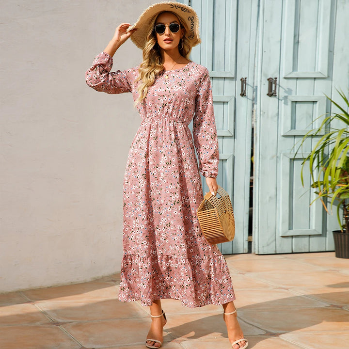 Bohemian Women’s Floral Maxi Dress