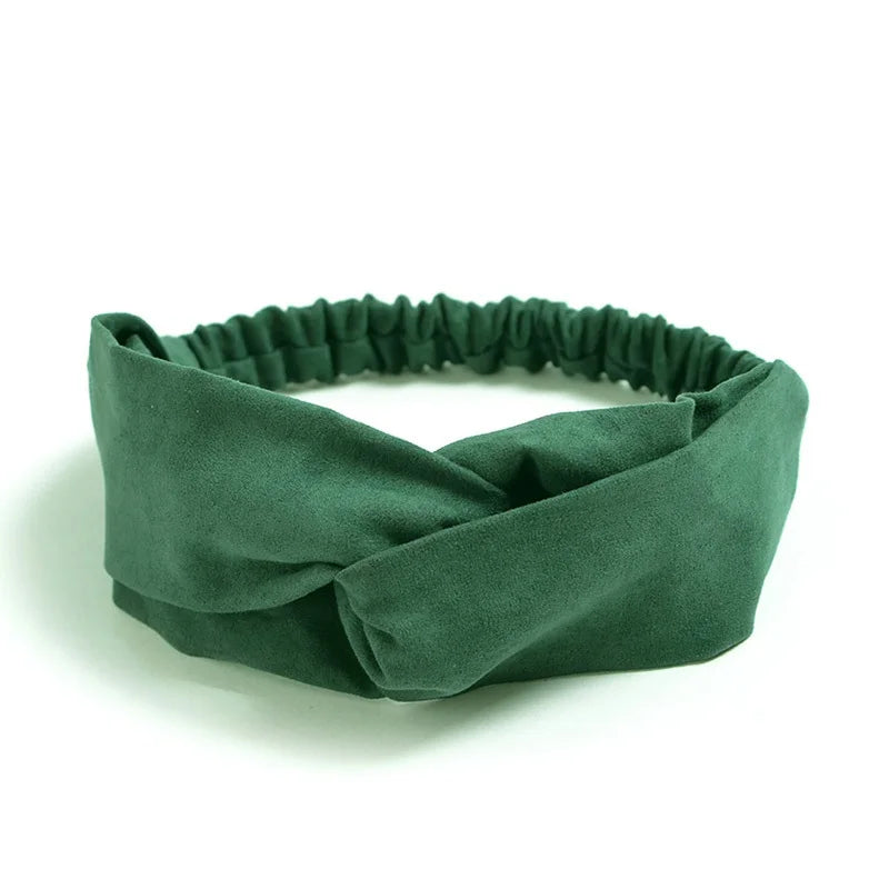 Soft Elastic Knotted Headband