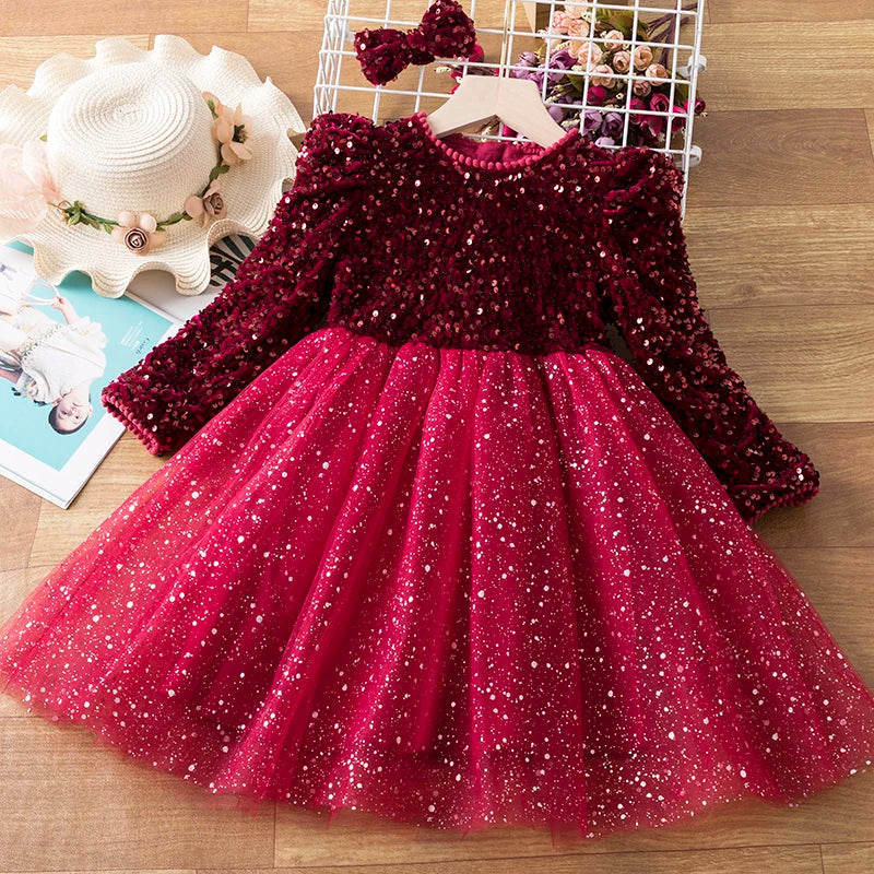 Sequin Princess Party Dresses