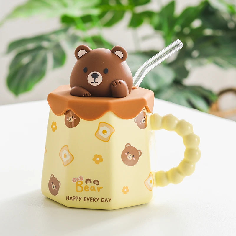 400ml Cartoon Ceramic Mug