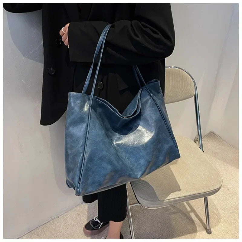 Fashion PU Leather Women Tote Bag