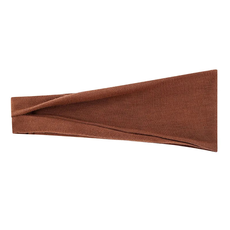 Solid Color Elastic Headband