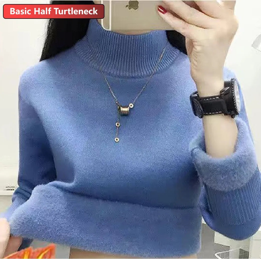 Elegant Turtleneck Winter Sweater