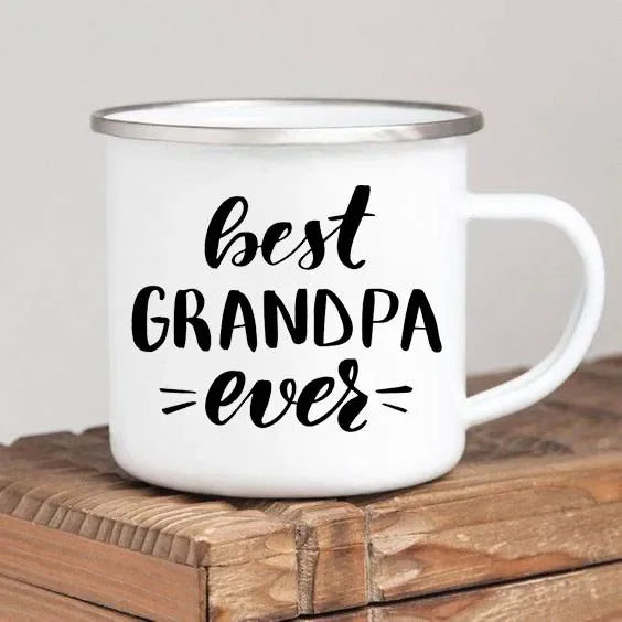 World’s Best Grandma Enamel Mug