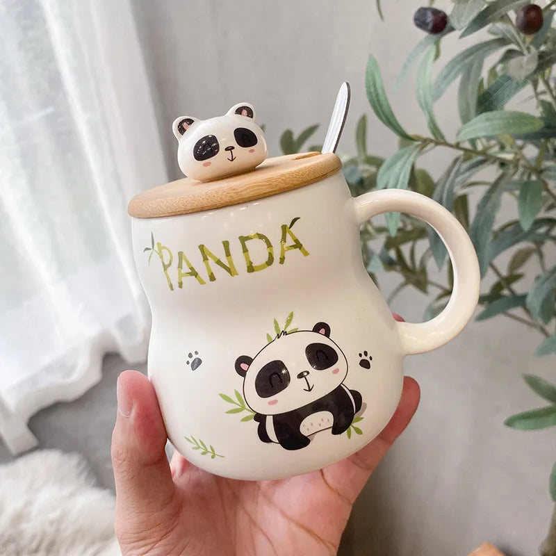 Cute Cartoon Panda Ceramic Mug