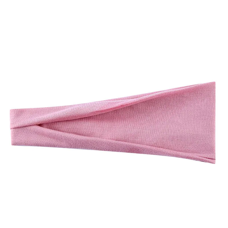 Solid Color Elastic Headband