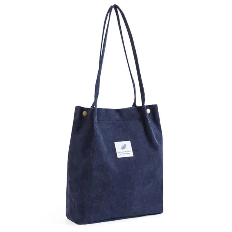 Corduroy Tote Bag