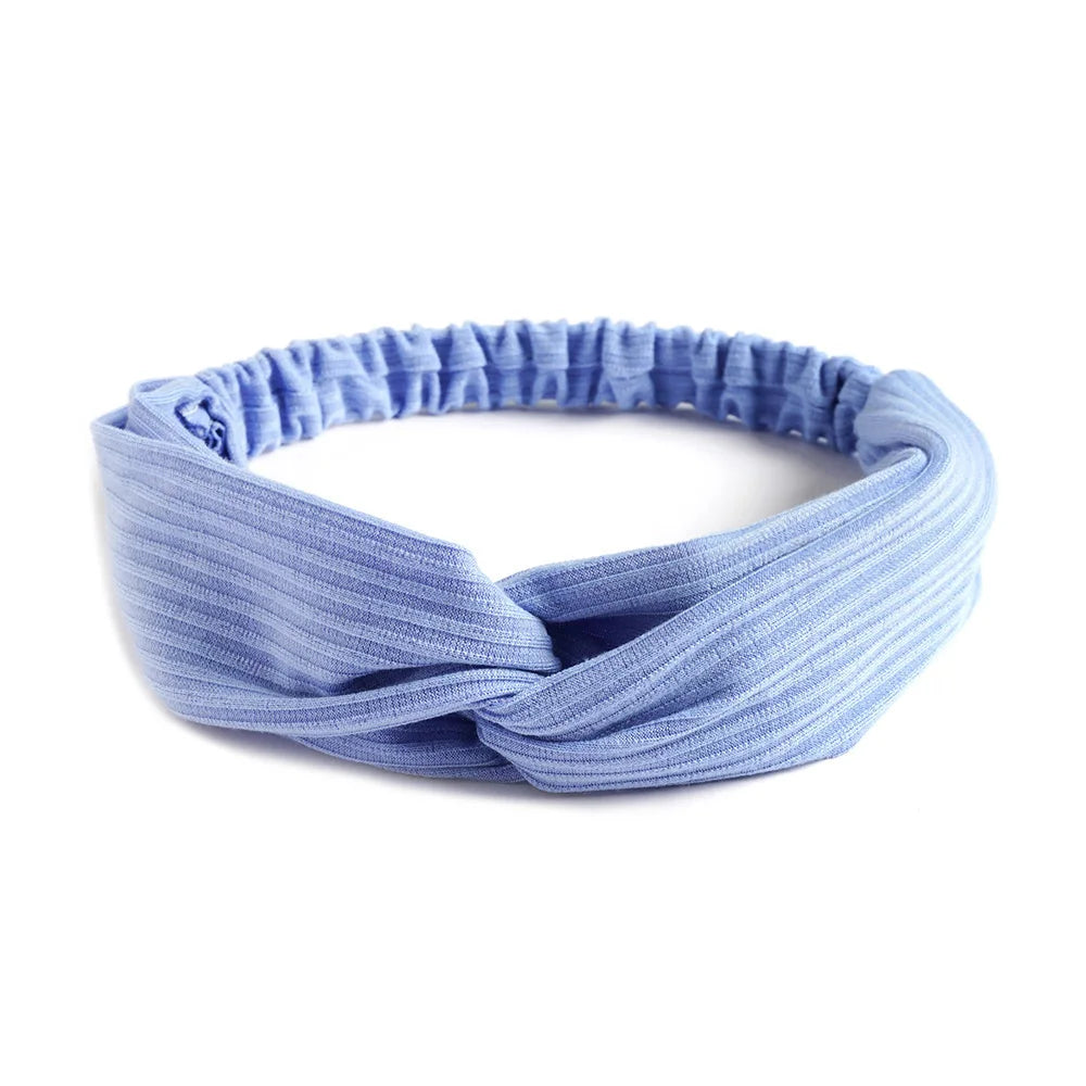 Soft Elastic Knotted Headband