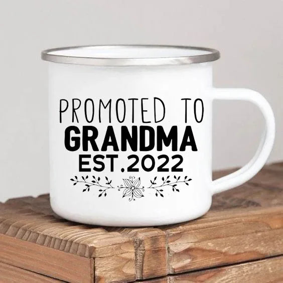 World’s Best Grandma Enamel Mug