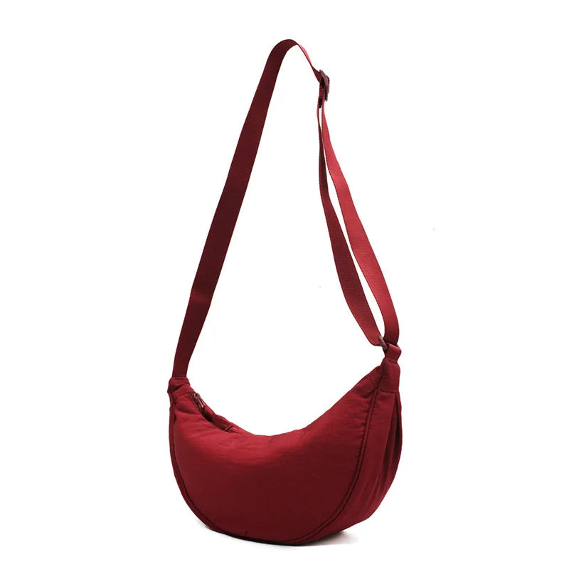 Casual Nylon Hobo Crossbody Bag