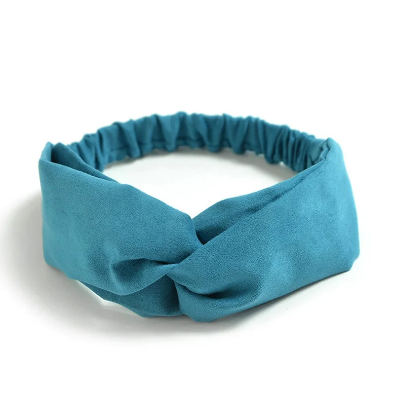 Soft Elastic Knotted Headband