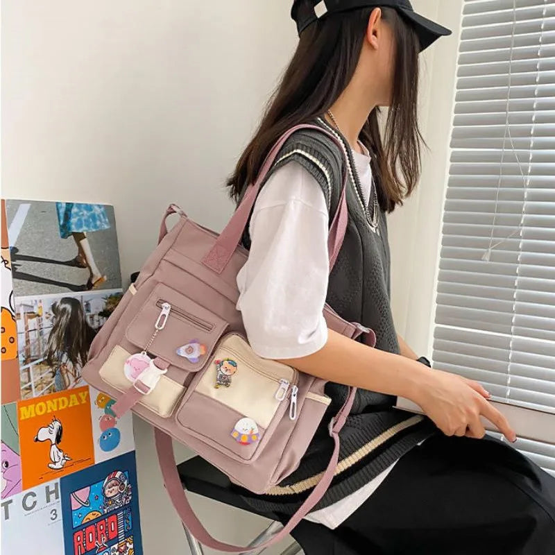 Waterproof Canvas Women’s Shoulder Bag