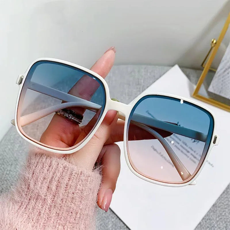 Oversized Rectangle Sunglasses