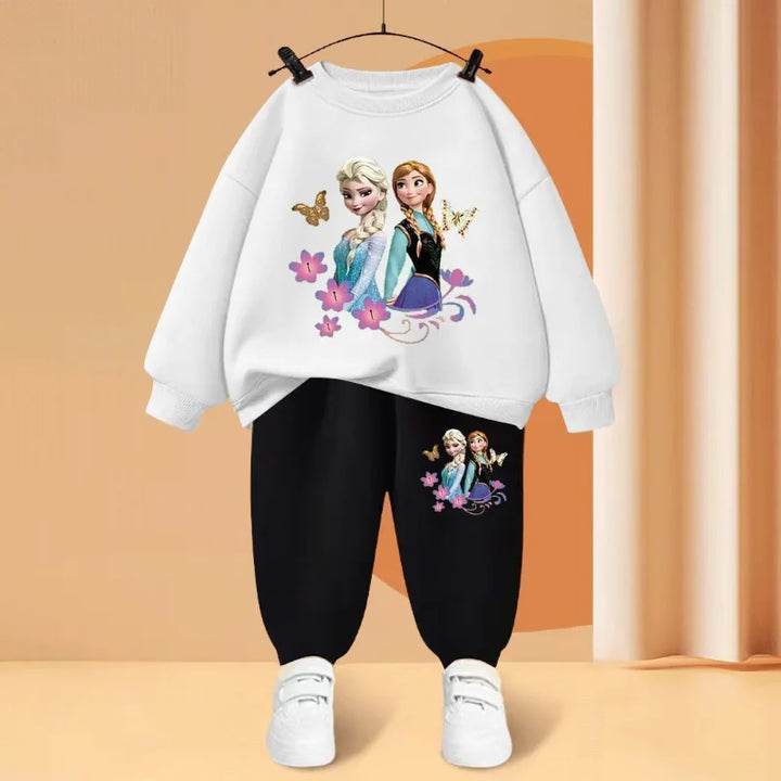 Disney Elsa Princess Kids Tracksuit Hoodie