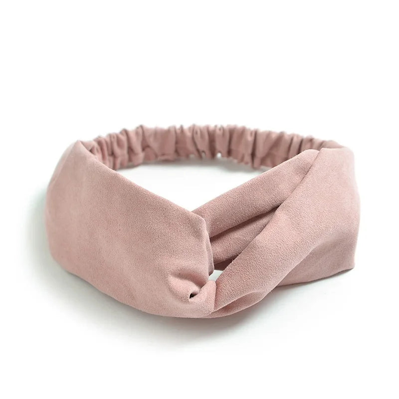 Soft Elastic Knotted Headband