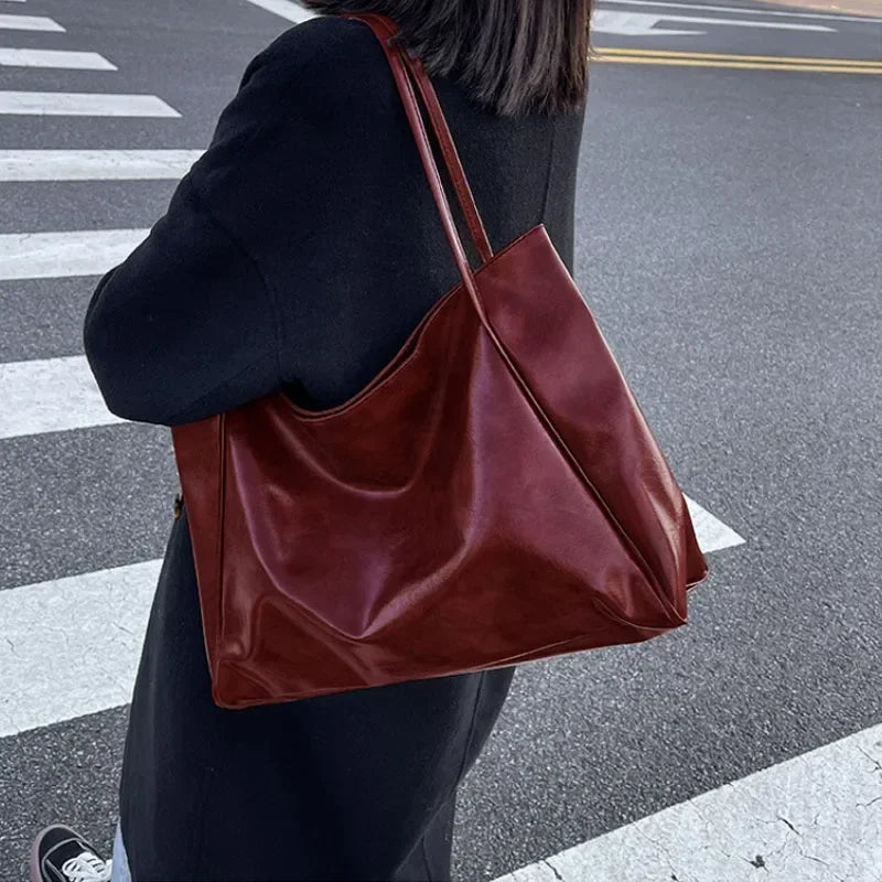 Fashion PU Leather Women Tote Bag