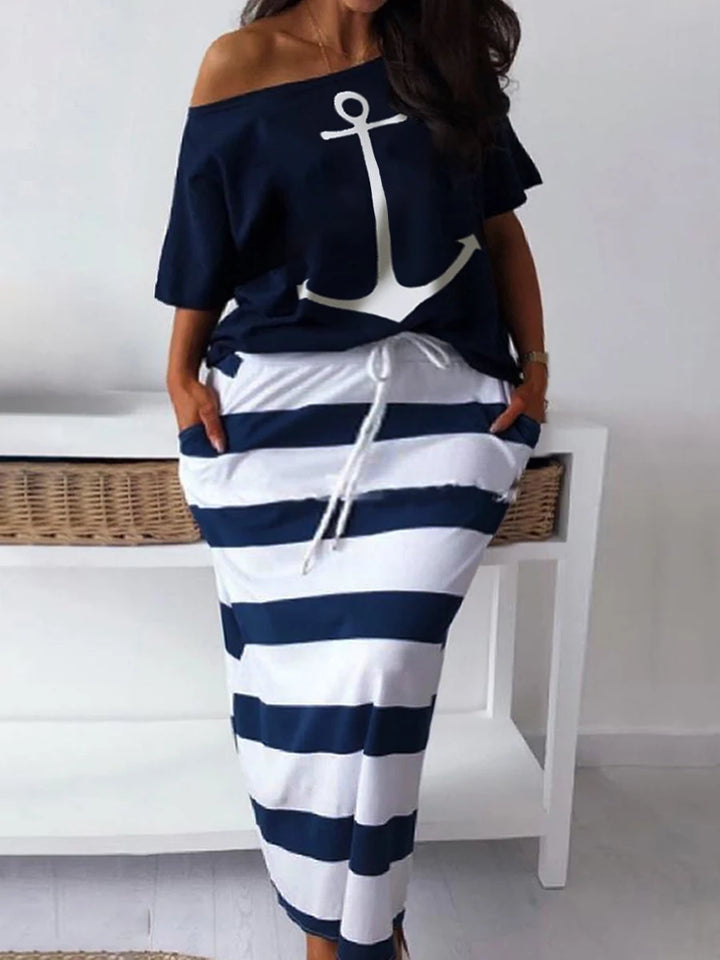 Plus Size Two-Piece Matching Set