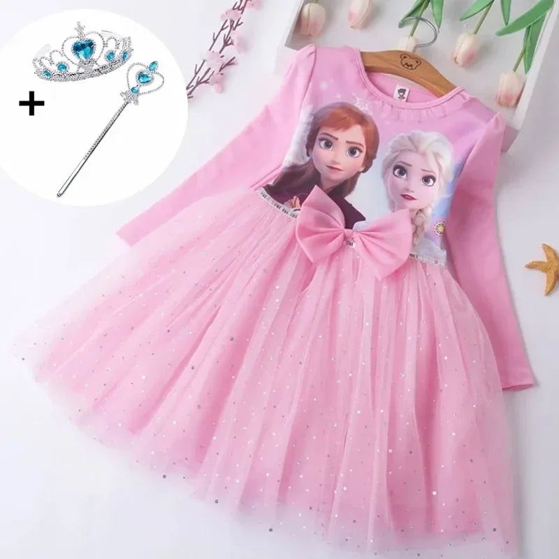 Frozen Elsa Fall Dresses for Girls