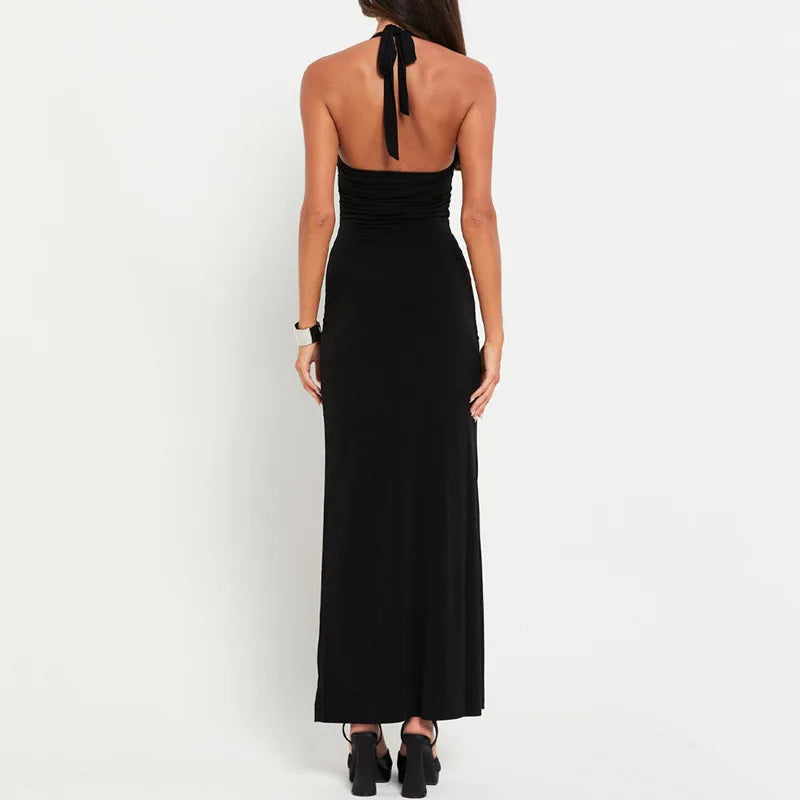 Sexy Hollow Out Maxi Dress