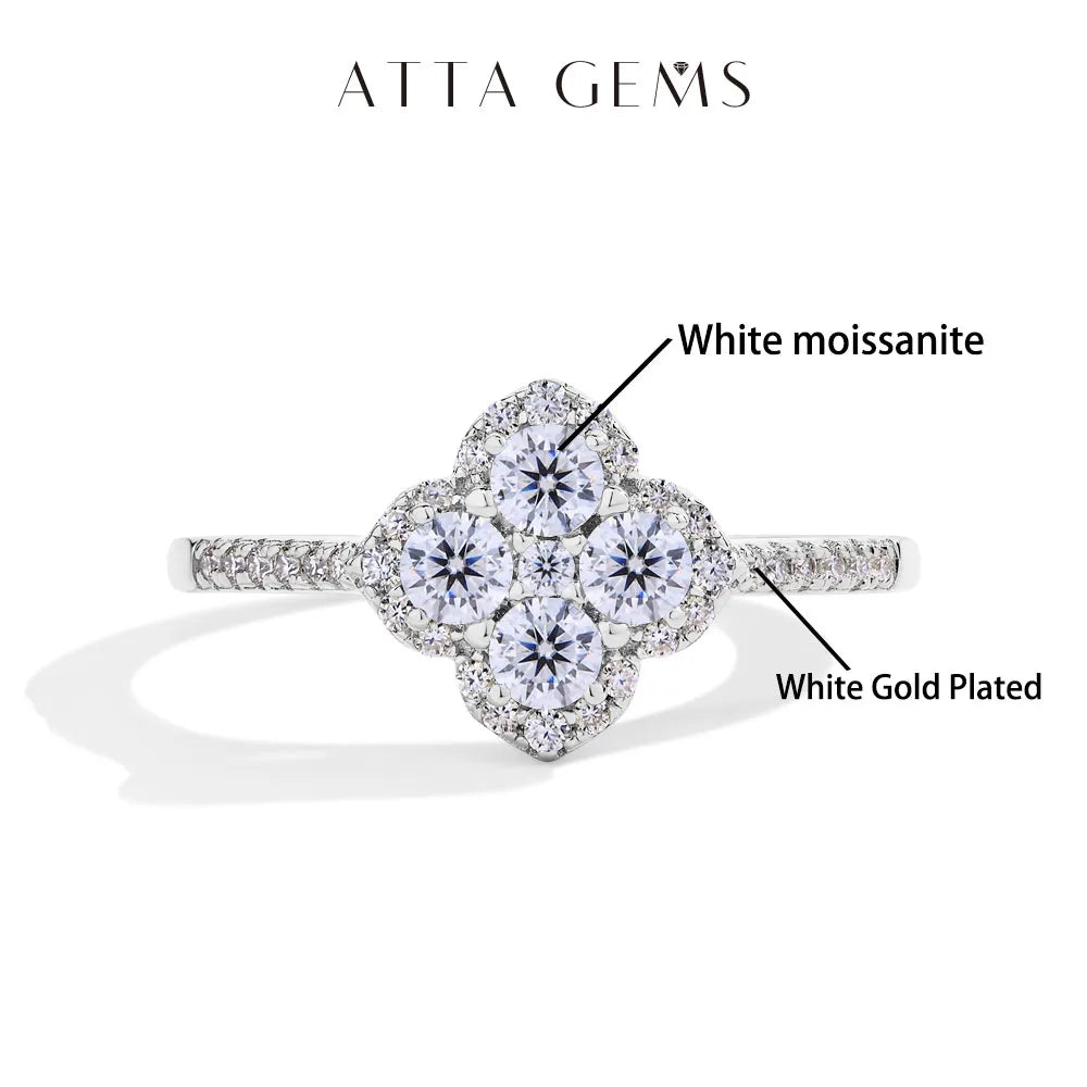 Classic Moissanite Engagement Ring