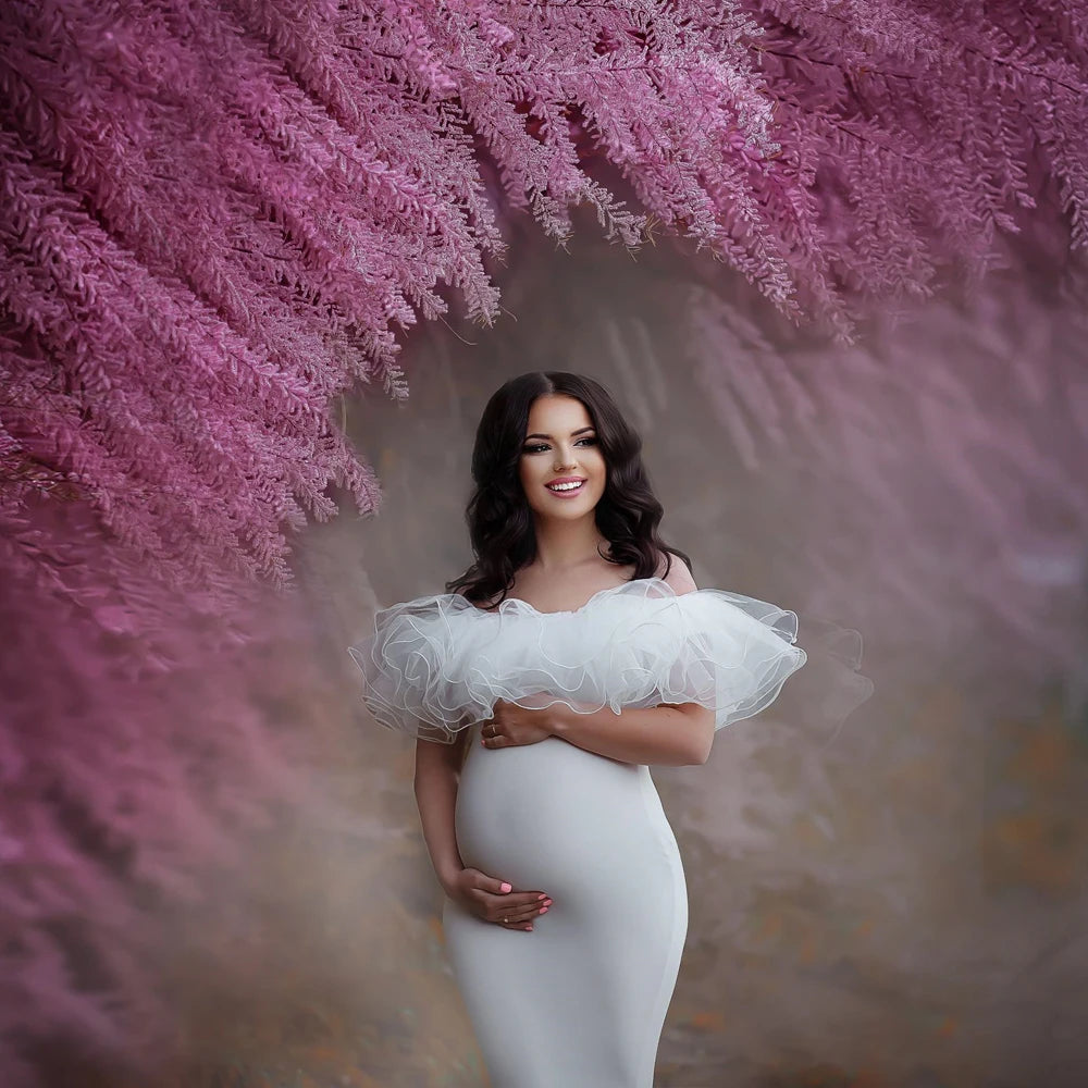 Elegant Maternity Photography Dress