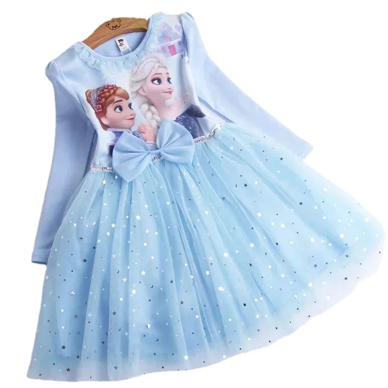 Frozen Elsa Fall Dresses for Girls