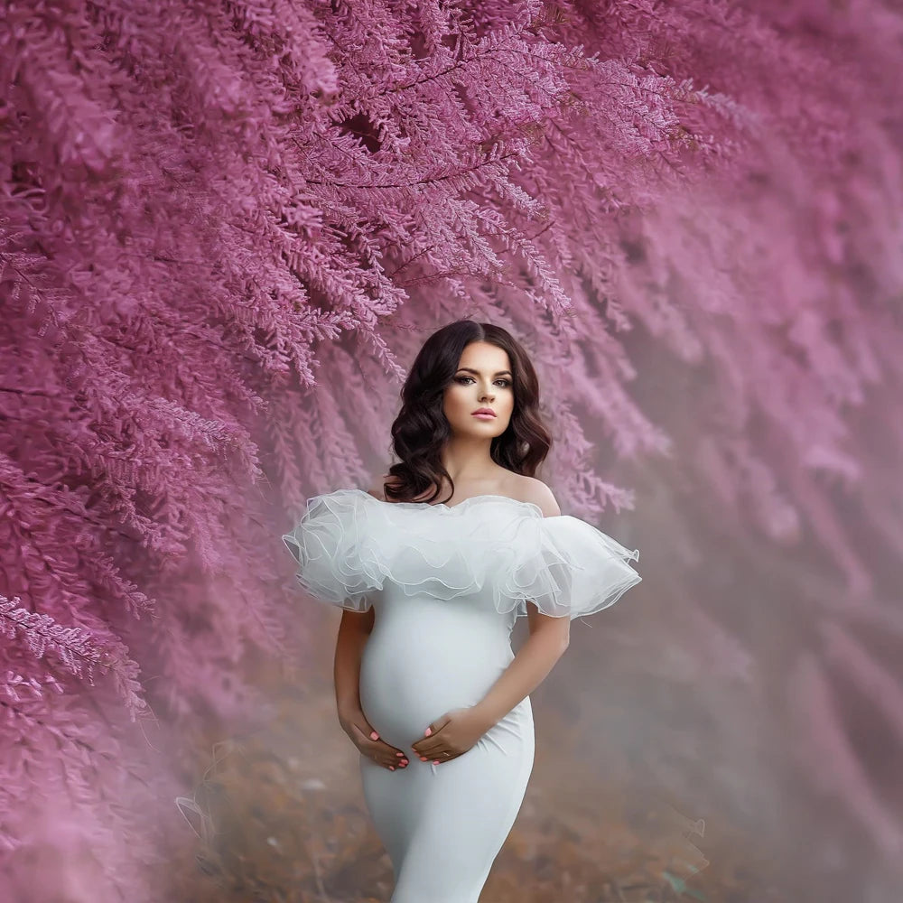 Elegant Maternity Photography Dress