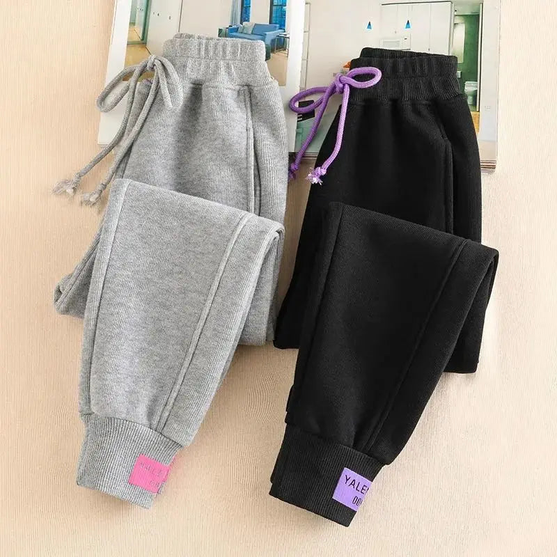 Gray Women Sweatpants