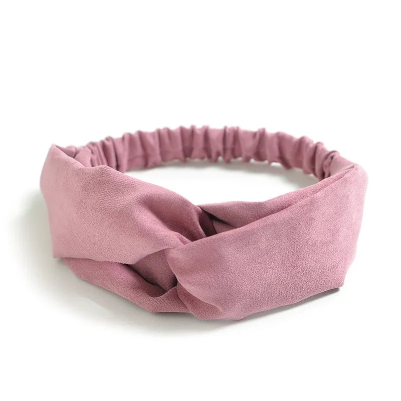 Soft Elastic Knotted Headband