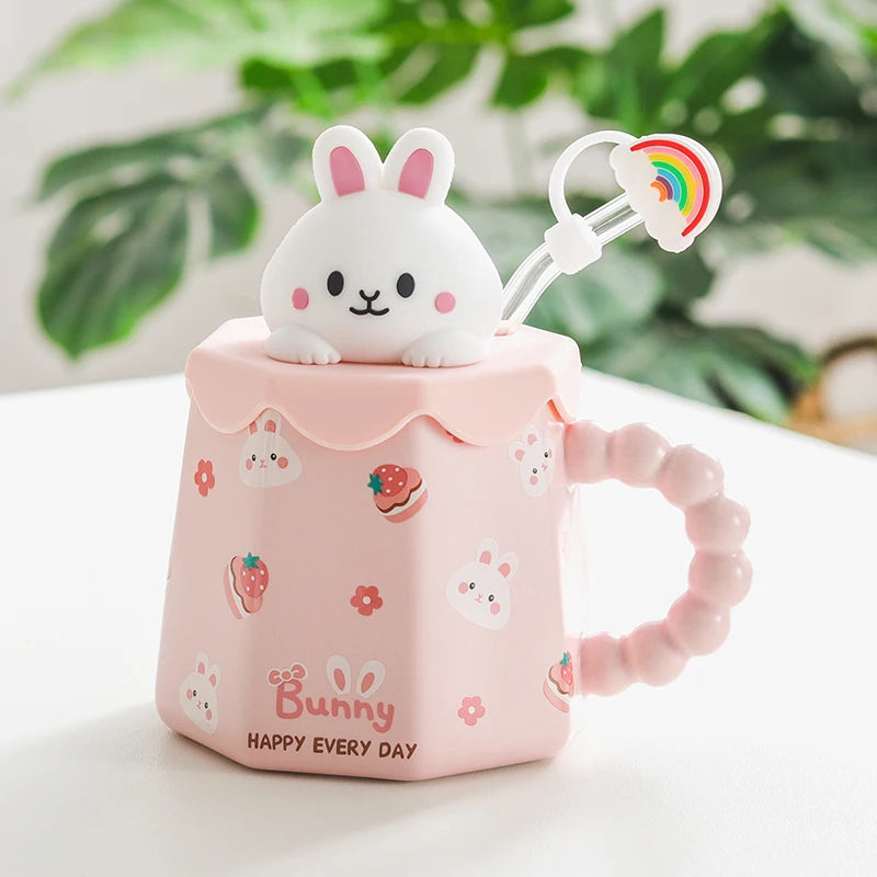 400ml Cartoon Ceramic Mug