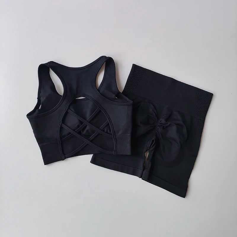 Seamless Women Yoga Set