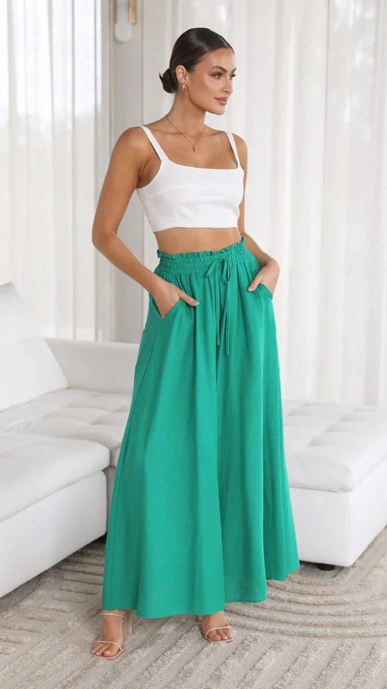 Summer Women's Wide Leg Pants