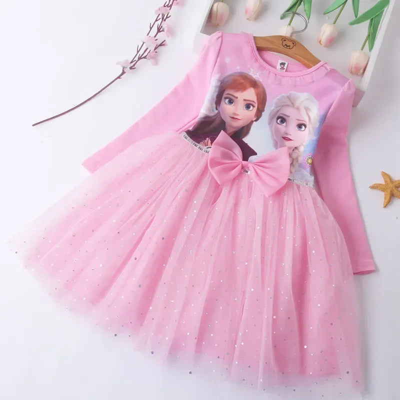 Frozen Elsa Fall Dresses for Girls