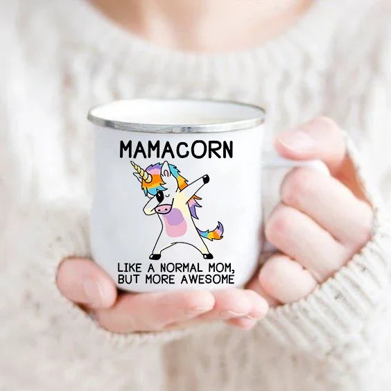 Best Mom Ever Enamel Mug