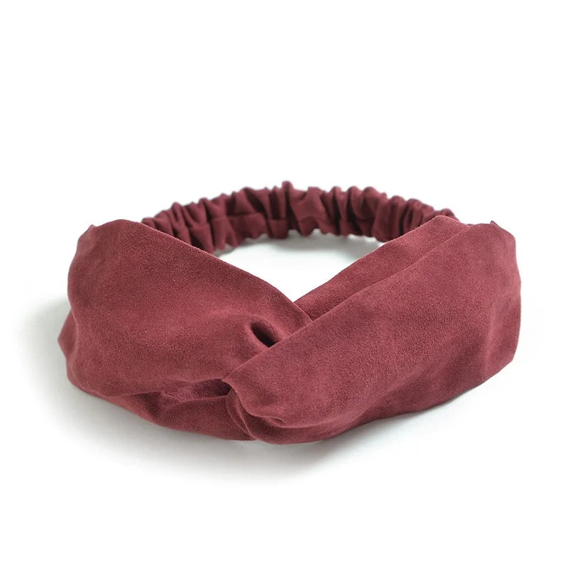 Soft Elastic Knotted Headband