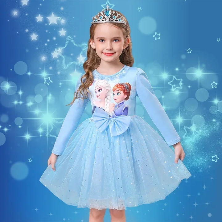 Frozen Elsa Fall Dresses for Girls