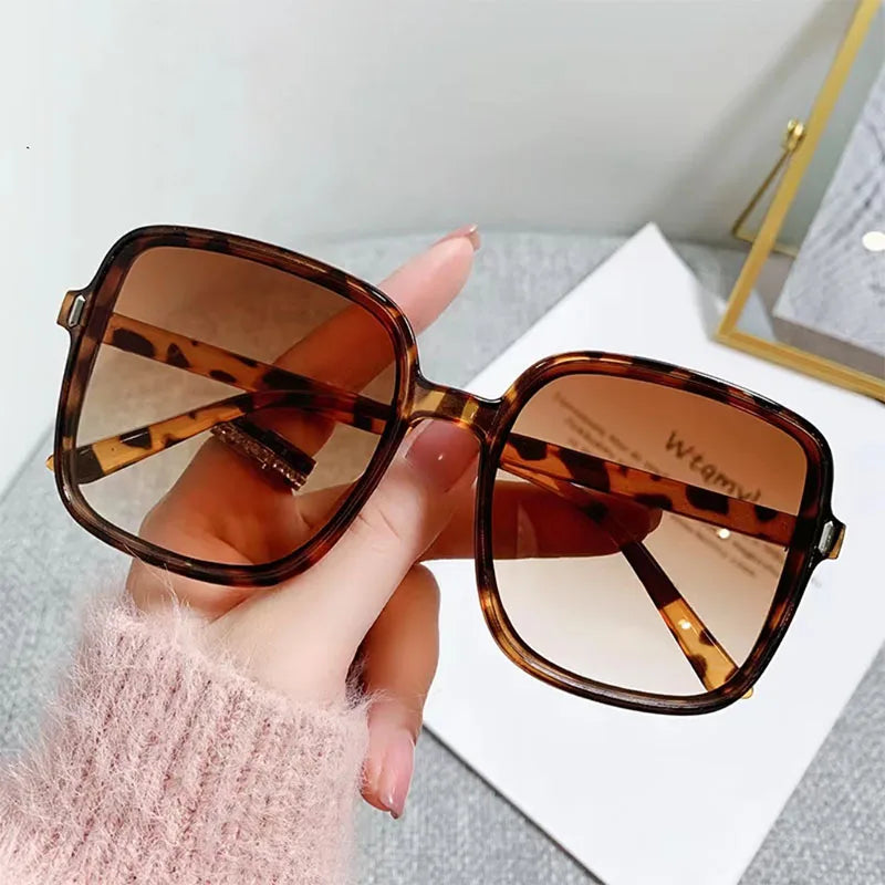 Oversized Rectangle Sunglasses