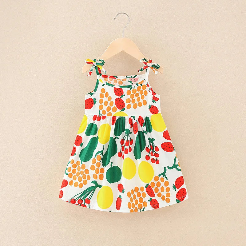 Summer Cute Girls Sleeveless Dress